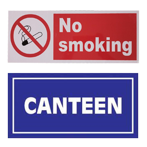 Indoor And Outdoor Signage